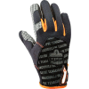 Ergodyne® ProFlex® 821 Smooth Surface Handling Glove, Black, Medium, 17233