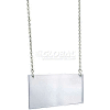 Azar Displays 172706 Acrylic Hanging Poster Frame, 14" x 8.5", Acrylic