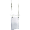 Global Approved 172707 Acrylic Hanging Poster Frame, 8.5" x 14", Acrylic