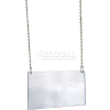 Global Approved 172709 Acrylic Hanging Poster Frame, 17" x 11", Acrylic ,1 Piece