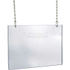 Global Approved 172722 Acrylic Hanging Poster Frame, 28" x 22", Acrylic ,1 Piece
