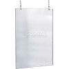Global Approved 172736 Acrylic Hanging Poster Frame, 24" x 36", Acrylic ,1 Piece