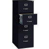 Hirsh Industries&#174; 25" Deep Vertical File Cabinet 4-Drawer Legal Size - Black