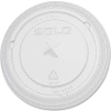 SOLO® PETE Plastic Flat Straw-Slot Cold Cup Lids, For 20 oz Cups, 1000/Carton