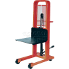 PrestoLifts™ Hydraulic Stacker Lift Truck M152 1000 Lb. with Platform