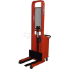 PrestoLifts™ Pacemaker Battery Powered Lift Stacker B666-2000 2000 Lb. Adjustable 25" Forks