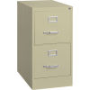 Hirsh Industries&#174; 22" Deep Vertical File Cabinet 2-Drawer Letter Size Putty