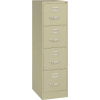 Hirsh Industries® 22" Deep Vertical File Cabinet 4-Drawer Letter Size Putty
