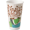 Dixie Insulated Hot Paper Cups, PerfecTouch®, 16 Oz., 500/Carton, Coffee Dreams Design