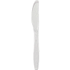 SOLO® GDC6KN-0090, Guildware Knives, Polystyrene, Clear, 1000/Carton