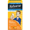 Airborne® Chewable Tablets, Citrus, 64 Count