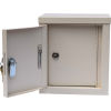 Omnimed&#174; Mini Double Door Economy Narcotic Cabinet, 8"W x 5-5/8"D x 9"H, Beige