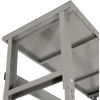 Reinforced Top of Steel Top Height Adjustable Work Bench