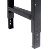 60 X 30 Butcher Block Safety Edge Workbench Adjustable Height Black
																			