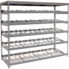 Global Industrial™ Carton Flow Shelving Single Depth 3 LEVEL 96W" x 36"D x 84"H