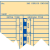 Bi-Weekly Time Cards 10-1/2" H For Use With Time Recorder