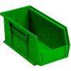 Akro-Mils® AkroBin® Plastic Stack & Hang Bin, 5-1/2"W x 10-7/8"D x 5"H, Green - Pkg Qty 12