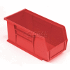 Akro-Mils® AkroBin® Plastic Stack & Hang Bin, 5-1/2"W x 10-7/8"D x 5"H, Red - Pkg Qty 12
