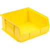 Akro-Mils® AkroBin® Plastic Stack & Hang Bin, 16-1/2"W x 10-7/8"D x 5"H, Yellow - Pkg Qty 6
