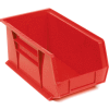Akro-Mils® AkroBin® Plastic Stack & Hang Bin, 8-1/4"W x 14-3/4"D x 7"H, Red - Pkg Qty 12