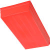 Plastic Shelf Bin Nestable 11-1/8 W x 23-5/8 D x 4 H Red - Pkg Qty 6
																			