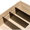 Molded In Slots Accept Optional Dividers in Shelf Bins, Parts Bin, Bin Box, Plastic Shelf Bin
