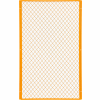Global Industrial Machinery Wire Fence Partition Panel, 3'W, Yellow