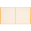 Global Industrial™ 9' W Machinery Wire Fence Partition Panel