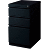 Hirsh Industries® 20" Deep Box/Box/File Mobile Pedestal - Black