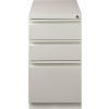 Hirsh Industries&#174; 20" Deep Box/Box/File Mobile Pedestal - Light Gray