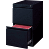 Hirsh Industries® 20" Deep File/File Mobile Pedestal - Black