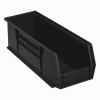 Akro-Mils® AkroBin® Plastic Stack & Hang Bin, 5-1/2"W x 14-3/4"D x 5"H, Black - Pkg Qty 12