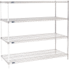 Nexel® Chrome Wire Shelving Add-On - 60"W x 24"D x 54"H