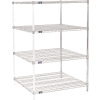 Nexel® Chrome Wire Shelving Add-On - 36"W x 36"D x 63"H