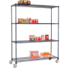 Nexelon® Wire Shelf Truck, 1200 lb. Capacity, 72"L x 18"W x 69"H