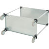 Nexel® Adjustable Solid Galvanized Shelf Cart 36x18 2 Shelves 800 Lb.
																			