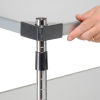 Nexel® Adjustable Solid Galvanized Shelf Cart 36x24 2 Shelves 800 Lb.
																			