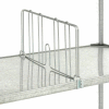 Divider 24"D x 8"H for Nexel® Solid Shelves