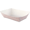 Paper Food Baskets, 25 lbs. Capacity, Red/White, 500 ct