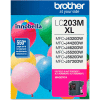 Brother® LC203M (LC-203M) High-Yield Ink, 550 Page-Yield, Magenta