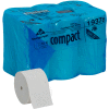 GP Compact White Coreless High Capacity 2-Ply Toilet Paper, 1500 Sheet/Roll, 18 Rolls/Case - 19378