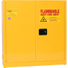 Eagle Compact Flammable Cabinet - Manual Close Door 24 Gallon