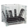 Global Industrial™ Folding Wire Container, 48"L x 40"W x 42-1/2"H, 4000 Lb. Capacity