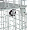 Stack Feet Permit Stacking Even with Casters Installed on Folding Wire Containers, Folding Containers, Wire Container, Wire Mesh Containers, Collapsible Containers