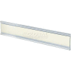 Global Approved 199604 Adhesive-Back C-Channel Nameplate, 6" x 1.5", Acrylic