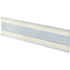 Azar Displays 199607 Adhesive-Back C-Channel Nameplate, 6" x 2", Acrylic