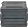 SKB Cases 8U - Roto Rolling Rack 1SKB-R8W Black, Keyed Lock, Water Resistant