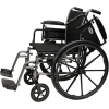 ProBasics 2015AH Lightweight Wheelchair, 20" x 16" Seat, Flip Back Desk Arms, Elevating Legrests