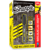 Sharpie® Pro Permanent Marker, Bullet Tip, Black Ink - Pkg Qty 12