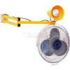 Double Arm Dock Fan and Dock Light with 40" L Reach